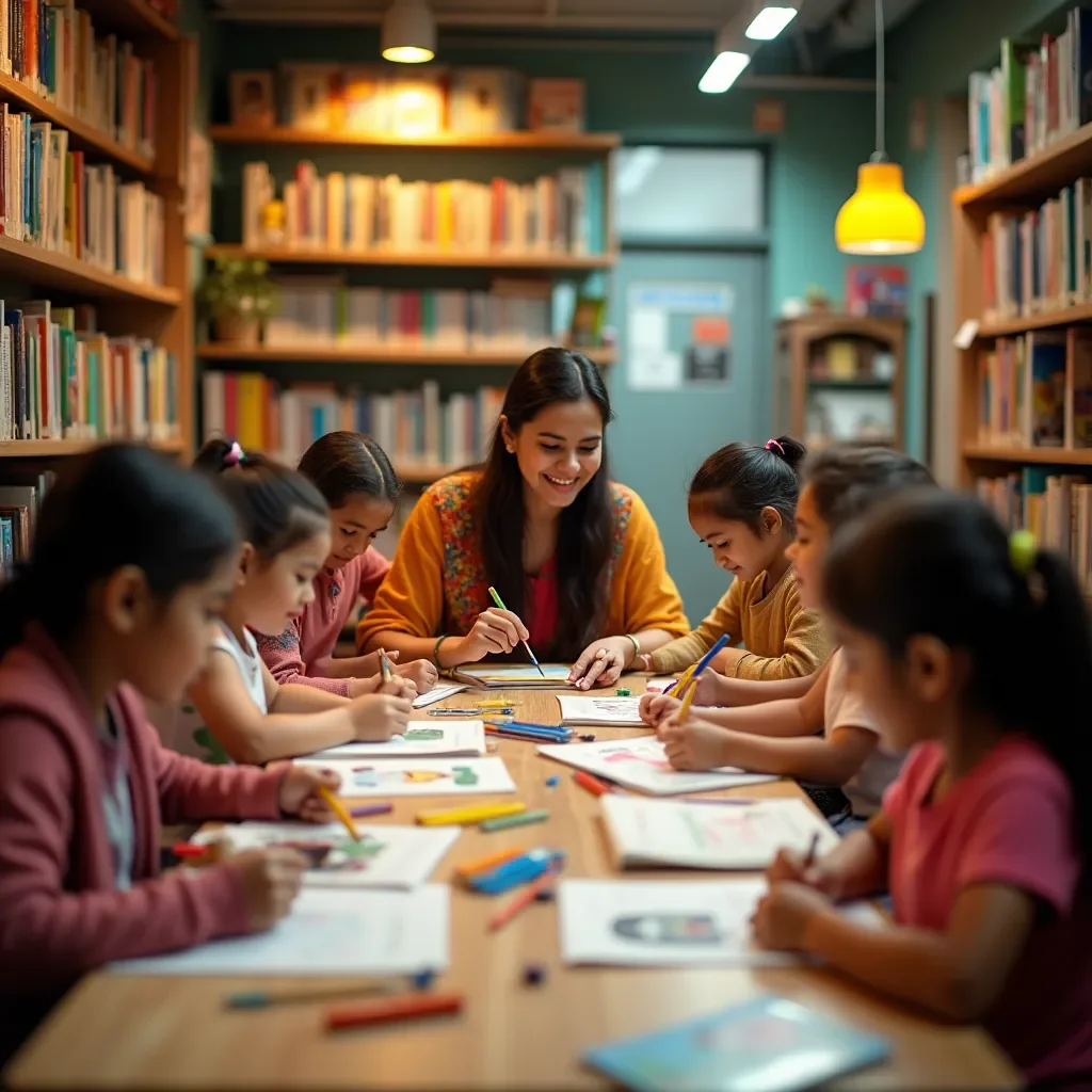 Supporting visual content